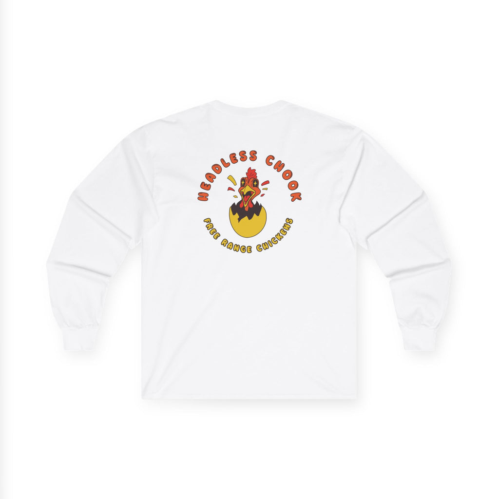 White Unisex Ultra Cotton Long Sleeve Tee