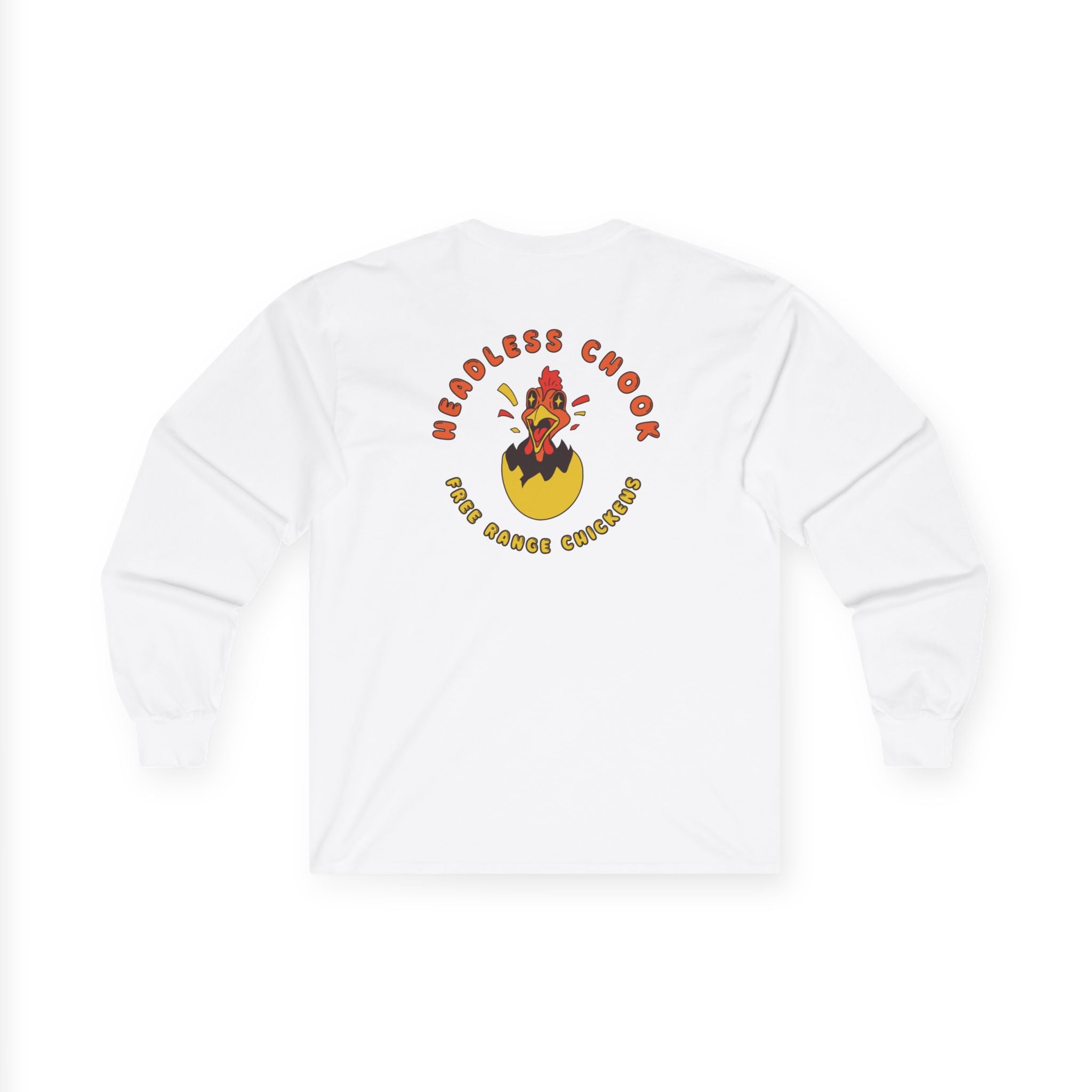 White Unisex Ultra Cotton Long Sleeve Tee