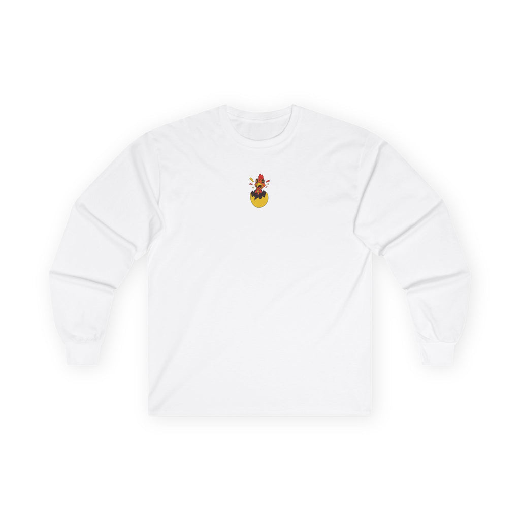 White Unisex Ultra Cotton Long Sleeve Tee